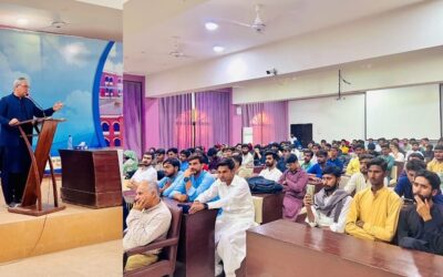 Visit & lecture of the Director Institute to the Shaheed Benazir Bhutto University, Nawabshah