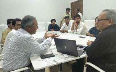 Faculty & Students of Shaheed Benazir Bhutto University Nawabshah visit