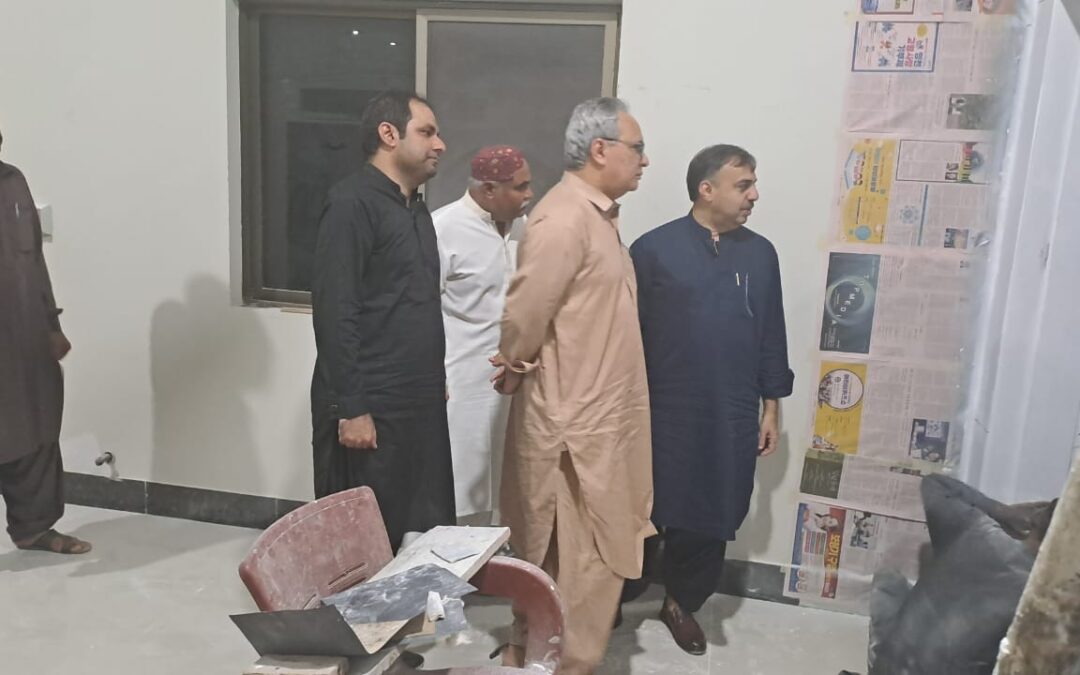 Visit of Mr. Roshan Ali Kanasro to the Institute