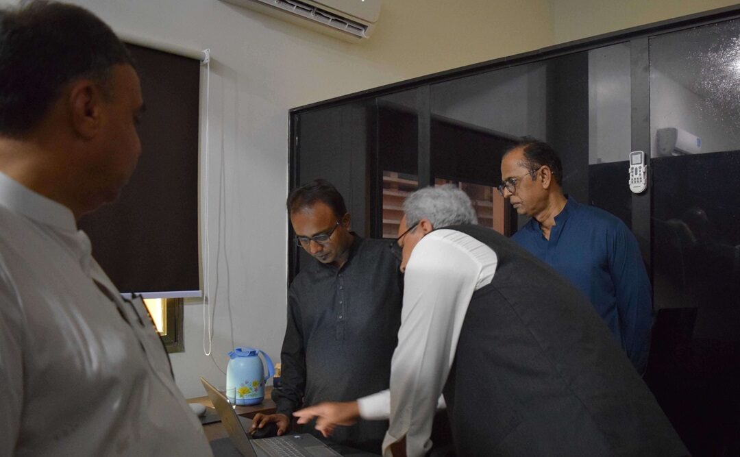 Visit of Respected Secretary Culture Mr. Khair Muhammad Kalwar at the Institute