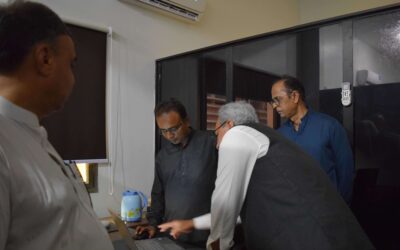 Visit of Respected Secretary Culture Mr. Khair Muhammad Kalwar at the Institute