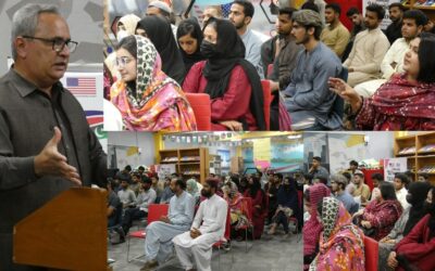 Lecture on “Sindhi Language in the Age of AI” at Lincoln Corner, Larkano