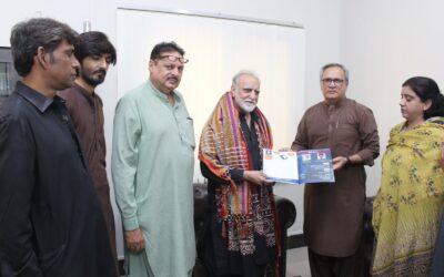 Founder of Sindhi Computing and Co-Chairman of Abdul Majid Bhurgri Institute Visits to Review Progress and Advise on Future Developments