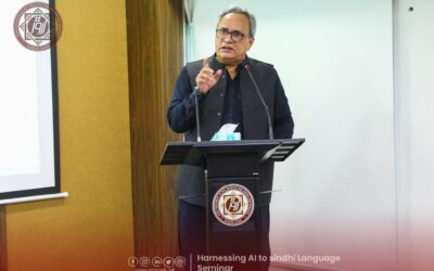 Seminar on Harnessing AI to Sindhi Language at Aror University of Art, Architecture, Design & Heritage Sukkur