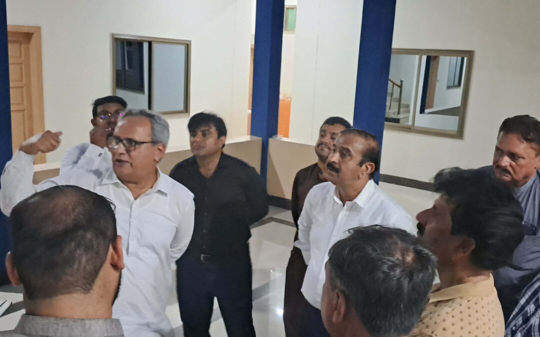 Vice Chairman AMBILE (Secretary Culture) Visits the Institute to Review Ongoing Projects