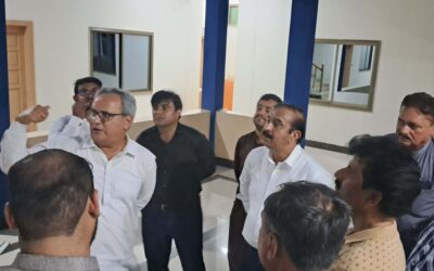 Vice Chairman AMBILE (Secretary Culture) Visits the Institute to Review Ongoing Projects