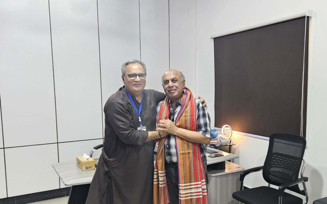 Visit of Mr. Naseer Memon a renowned intellectual, environmental activist, author