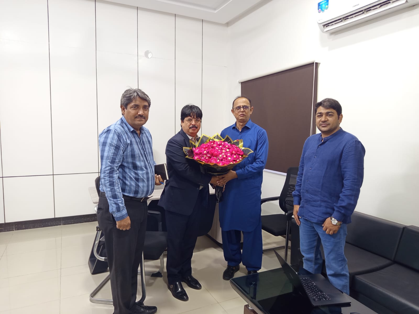 Secretary Culture Mr. Khair Muhammad Kalwar Visits AMBILE
